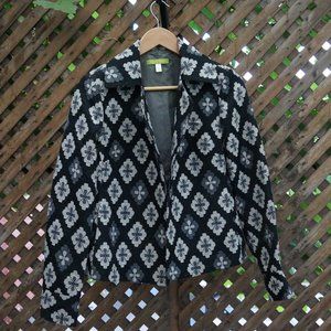 Textured Jacquard Jacket